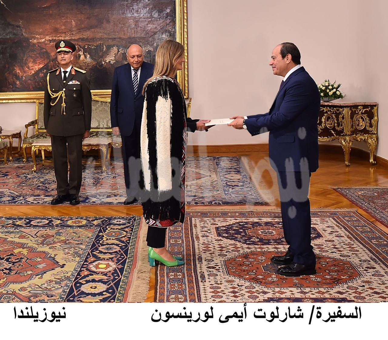 السيسي يتسلم أوراق اعتماد عدد من السفراء لدى جمهورية مصر العربية