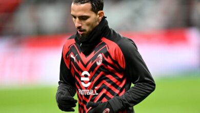 ميلان يحتفي بعودة بناصر بعد غياب 7 أشهر