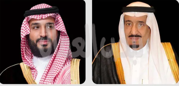 الملك سلمان بن عبدالعزيز ولي العهد يهنئان رئيس جمهورية مصر العربية بمناسبة إعادة انتخابه لفترة رئاسية جديدة