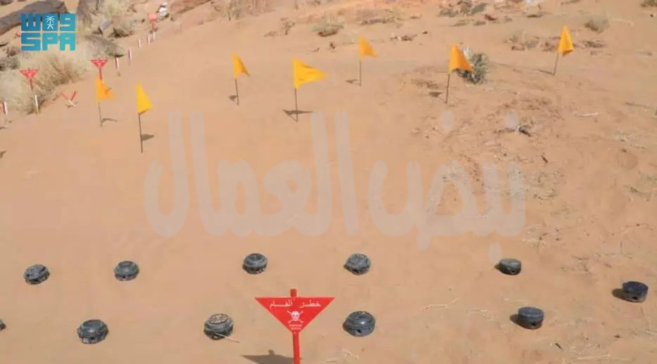 مركز الملك سلمان للإغاثة ينتزع 826 لغمًا عبر مشروعمسام” في اليمن خلال أسبوع