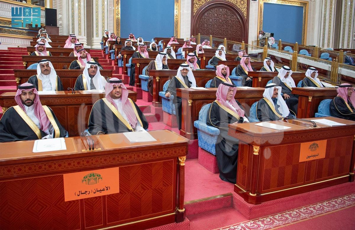 محمد بن سلمان يفتتح  أعمال السنة الرابعة من الدورة الثامنة لمجلس الشورى