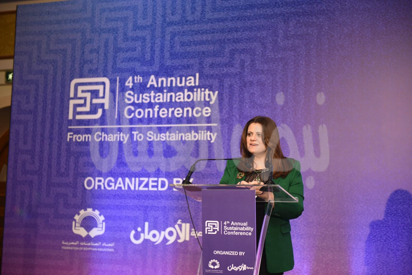 وزيرة الهجرة تشارك بفعاليات  مؤتمر التنمية المستدامة بالأقصر