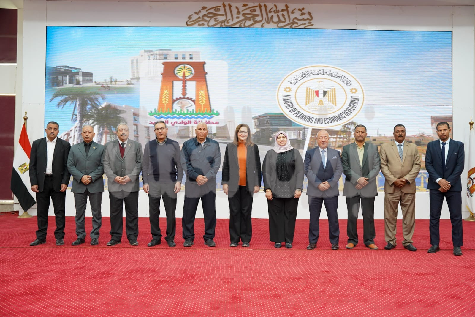 السعيد: الوادي الجديد تقدم نموذج متميز وفريد في تطوير المباني الحكومية