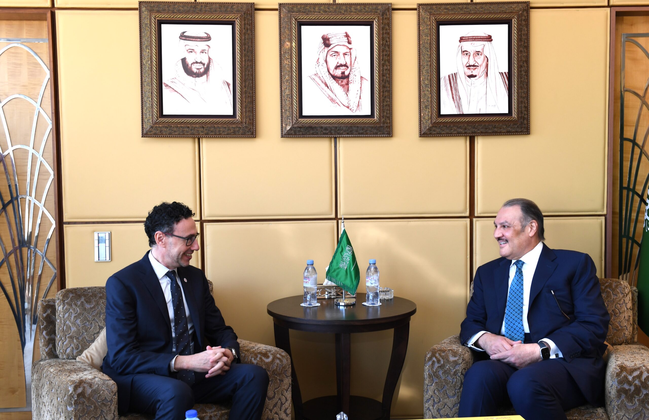 سفير المملكة يستقبل رئيس اللجنة الدولية للصليب الأحمر بمصر