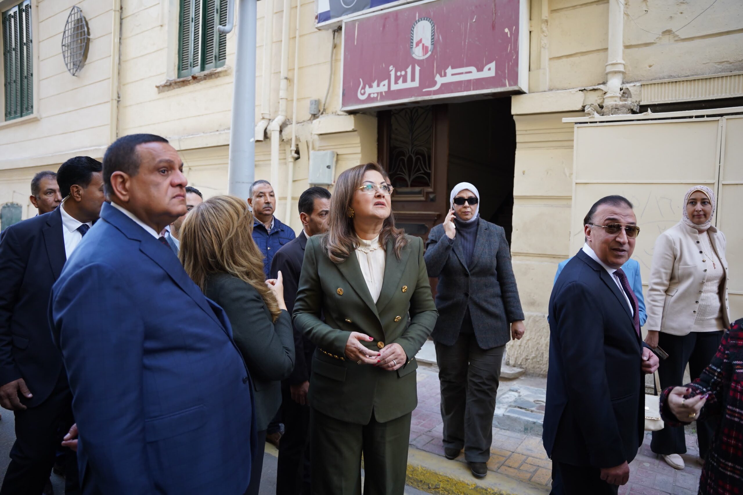 وزيرة التخطيط والتنمية الاقتصادية تتفقد عدد من العقارات المملوكة لشركة مصر لإدارة الأصول العقارية