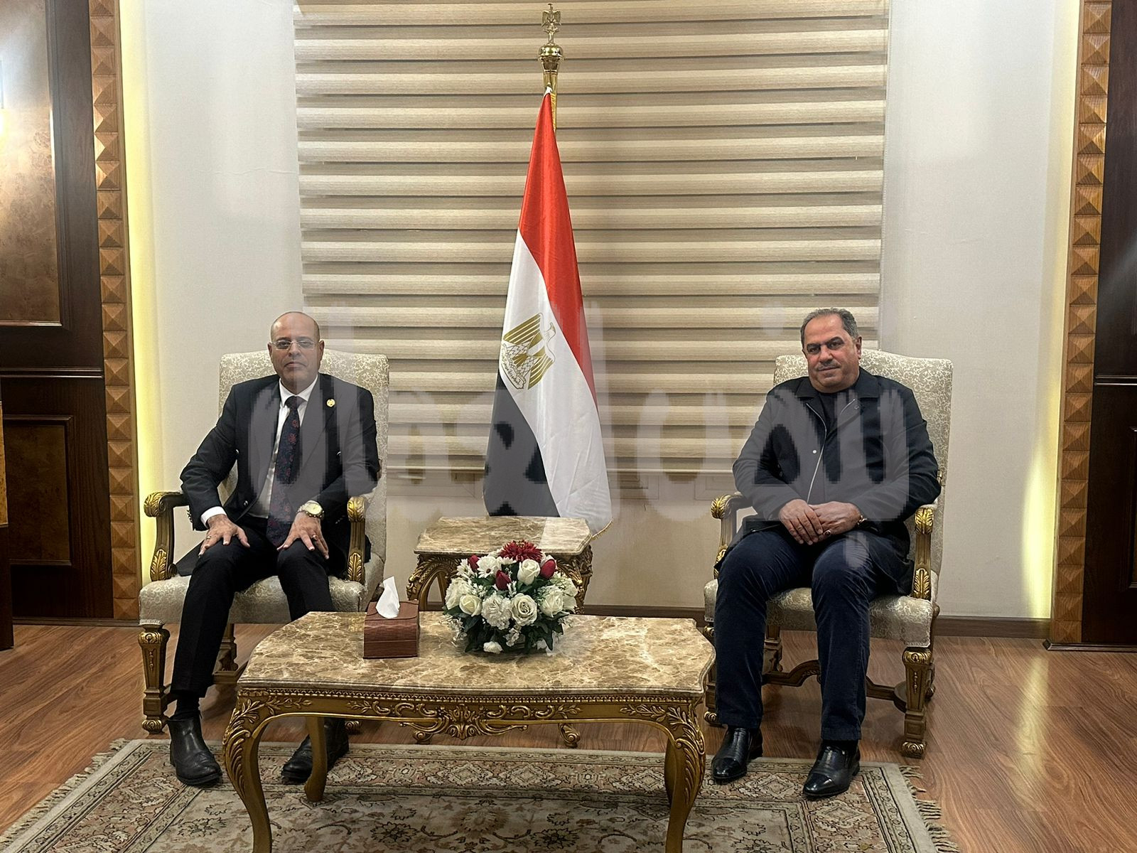 جبران يستقبل الأمين العام للاتحاد الدولي لنقابات العمال العرب للمشاركة بمنتدى التحديات المستقبلية