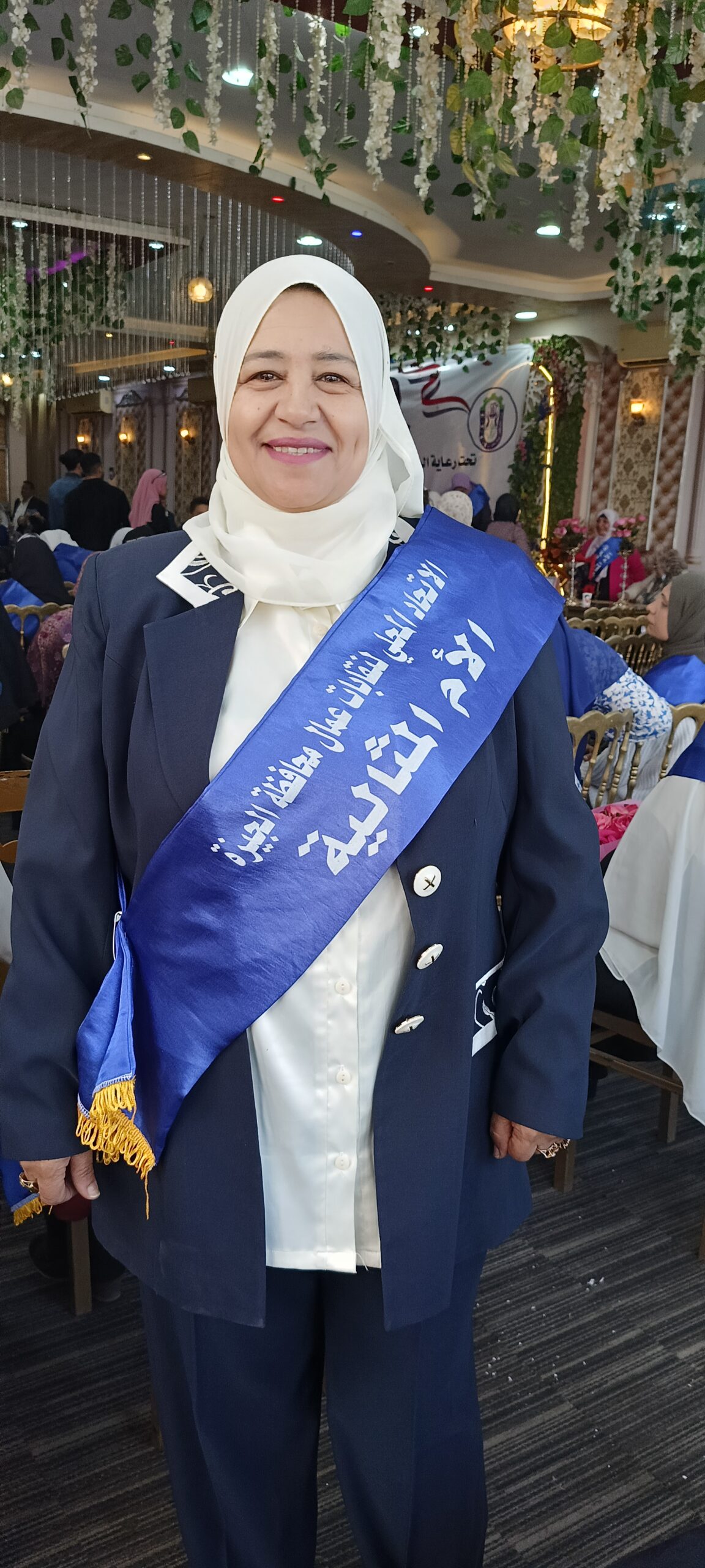 نبض العمال يهنئ  ايمان كمال بأختيارها  الأم المثالية