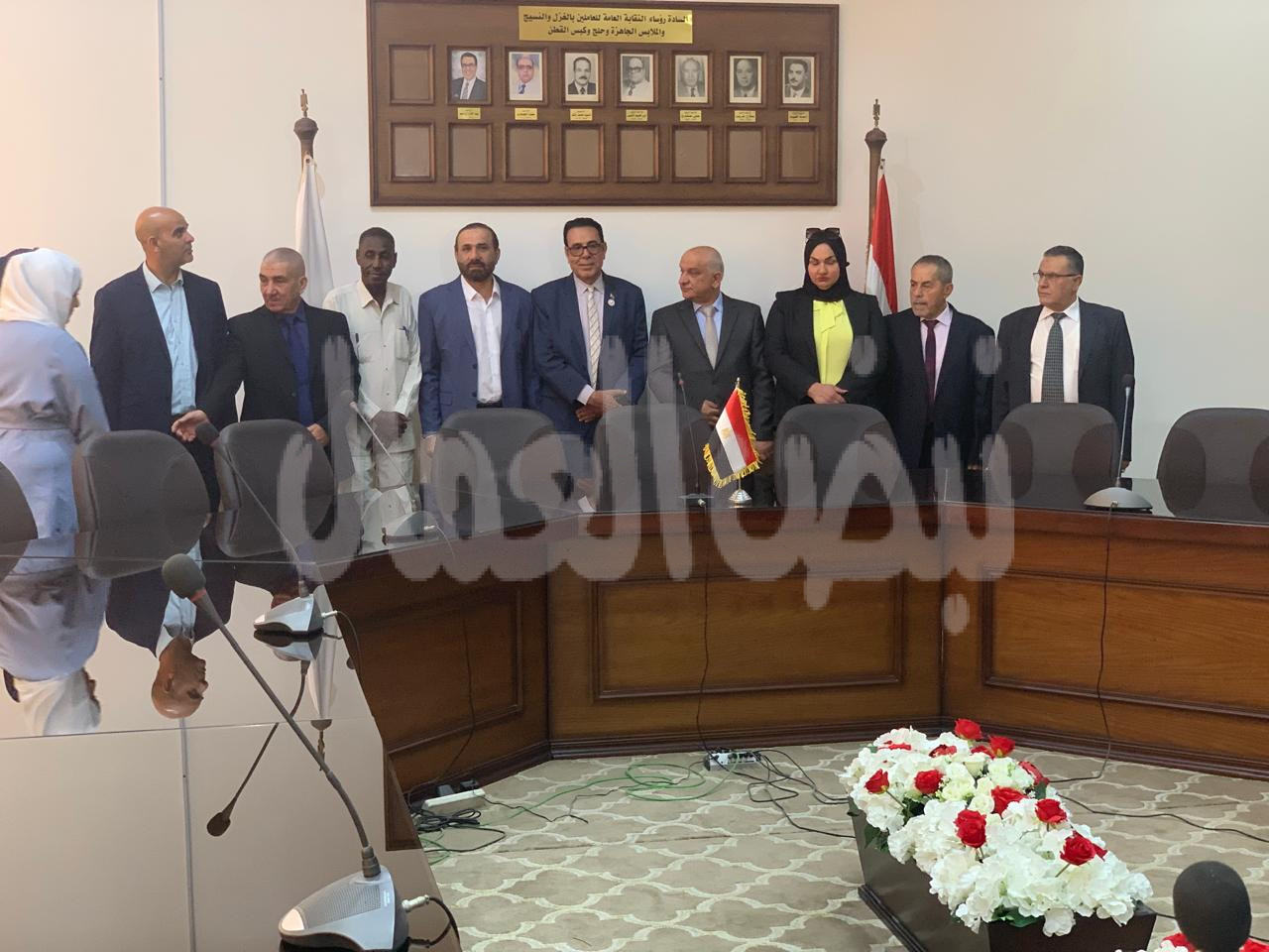 11دولة عربية في ضيافة النقابة العامة للغزل والنسيج بالقاهرة