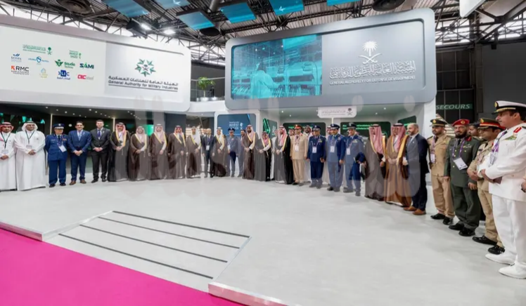 انطلاق أعمال الجناح السعودي المشارك في معرض يوروساتوري ٢٠٢٤ في باريس   