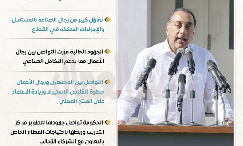 بالإنفوجراف:  تصريحات رئيس الوزراء عقب جولته بالعاشر من رمضان