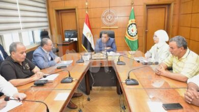 محافظ الدقهلية يترأس اجتماع اللجنة تعديل وتطبيق الحدود الإدارية مع المحافظات المجاورة