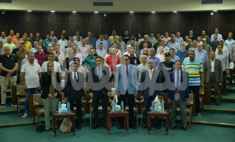 النقابة العامة للعاملين بالغزل والنسيج تنظم ندوة تثقيفية بالتعاون مع الجهاز القومي لتنظيم الاتصالات.. النقابة العامة للعاملين بالغزل والنسيج تنظم ندوة تثقيفية بالتعاون مع الجهاز القومي لتنظيم الاتصالات..