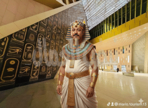 The hero Mohamed Abdel Rahman, the inspector of antiquities, is a partner in the dream of opening the Grand Egyptian Museum The hero Mohamed Abdel Rahman, the inspector of antiquities, is a partner in the dream of opening the Grand Egyptian Museum