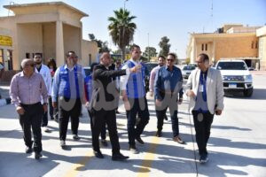 نائب وزير الصحة يتفقد ميناء رفح البري لضمان جاهزية الخدمات الطبية والطوارئ