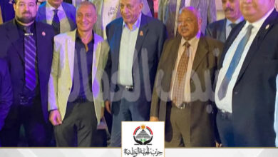 الدالي يشكر النائب محمد أبو العينين على دعمه المتواصل لحزب الجبهة الوطنية بالجيزة