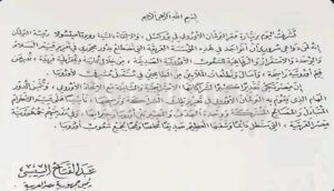 خط الرئيس عبدالفتاح السيسي شهادة على كفائته