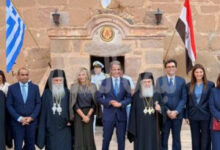 وزير الثقافة يشارك في مراسم تنصيب الأنبا سيميون بابادوبولوس مطرانا ورئيسًا لدير سانت كاترين