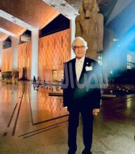 الفنان فاروق حسني الحمدلله ان عيشت وحضرت افتتاح المتحف المصري الكبير