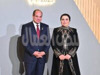 السيدة إنتصار السيسي تعبر عن سعادتها  باحتفالية افتتاح المتحف المصري الكبير