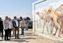 سفير فرنسا يزور معبد الرامسيوم بالبر الغربي