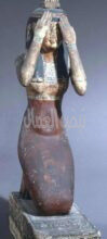 Wooden figure of Nephthys Wooden figure of Nephthys