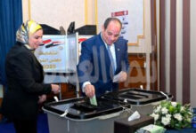 الرئيس عبدالفتاح السيسي يدلي بصوته بالانتخابات