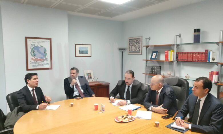 وزير العمل يستكمل زيارته إلى إيطاليا لليوم الثاني على التوالي وزير العمل يستكمل زيارته إلى إيطاليا لليوم الثاني على التوالي