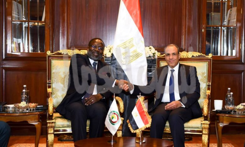 وزير الخارجية يلتقي رئيس مفوضية الإيكواس لبحث سبل تعزيز التعاون المشترك وزير الخارجية يلتقي رئيس مفوضية الإيكواس لبحث سبل تعزيز التعاون المشترك