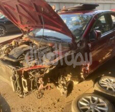 نجاة الدكتور خالد سعد من حادث مروع بالوحات البحرية نجاة الدكتور خالد سعد من حادث مروع بالوحات البحرية