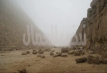 المحجر الرئيسي المستخدم في بناء الأهرامات بهضبة الجيزة