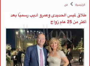 عمرو أديب ينفصل عن لميس الحديدي من اجل راديو طلعت!