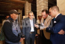 النيابة الإدارية تعاين مقبرة خنتي كا التي تم سرقة جدارية منها وتفتح التحقيقات