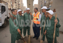 ابو الفتوح :’   عمال النظافة ..خط الدفاع الإمامى  للحفاظ على الصحة والبيىة