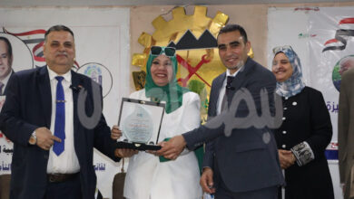 اتحاد عمال الجيزة ومجلس الشباب يكرّمان نماذج العطاء بعيد بناء الأوطان