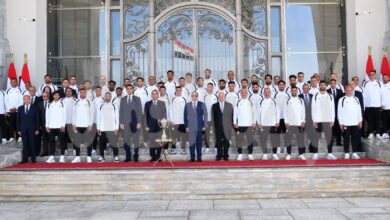 المهيري : الاستقبال الرئاسى لمنتخب مصر .. تقدير رفيع المستوى..ودعوة تحفيزية للشباب المهيري : الاستقبال الرئاسى لمنتخب مصر .. تقدير رفيع المستوى..ودعوة تحفيزية للشباب