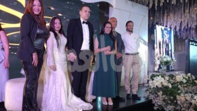 في ليلة من ألف ليلة.. زفاف الدكتورة نسمة عبد النبي والمستشار سالم السيد