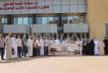 بعثة ‘ معتمرى الغزل والنسيج ”  تغادر الأراضى المصرية لتأدية المناسك