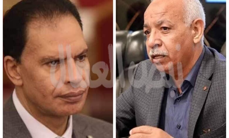 هشام رضوان يهنئ عبد المنعم الجمل بقرار اعتماد برنامج تكنولوجيا المال وإدارة الأعمال.. نقلة نوعية في مسيرة تطوير الجامعة العمالية هشام رضوان يهنئ عبد المنعم الجمل بقرار اعتماد برنامج تكنولوجيا المال وإدارة الأعمال.. نقلة نوعية في مسيرة تطوير الجامعة العمالية
