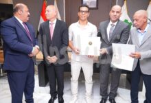 النقل البري تحتفل بأوائل طلابهابحضور  وزير العمل ومحافظ القاهرة ورئيس اتحاد عمال مصر