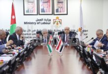 5 أهداف مباشرة لزيارة معالي وزير العمل حسن رداد إلى الأردن