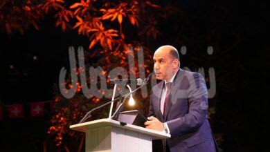 وزير العمل يلقي كلمة نيابة عن دولة رئيس الوزراء في احتفالية اليوم الوطني السويسري وزير العمل يلقي كلمة نيابة عن دولة رئيس الوزراء في احتفالية اليوم الوطني السويسري